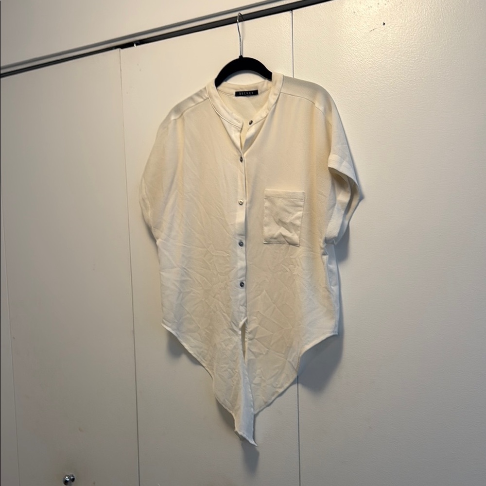 Decker Cream Collar Shirt